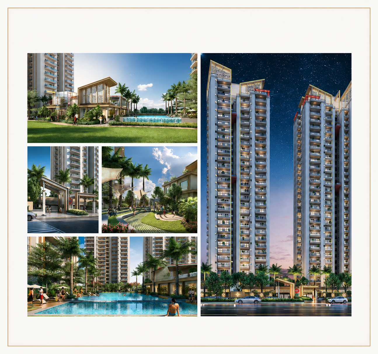 Irish Platinum Architectural Building Elevation Image